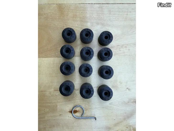Säljes Bultskydd, för hjulbultar till VOLKSWAGEN bilar 17mm