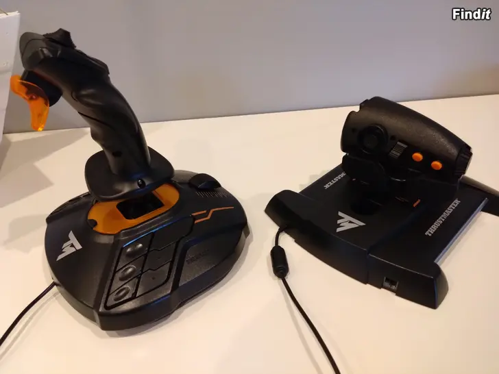 Säljes Joystick + gasreglage/kaasuohjain