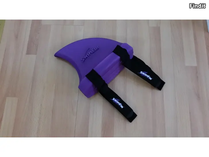Myydään Swimfin violetti uimakelluke hainevä 15e