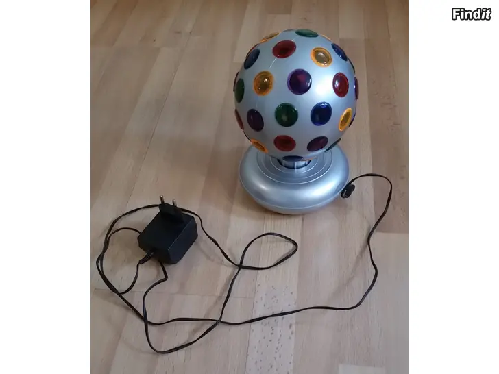 Myydään Diskopallo pyörivä - halkaisija 15cm  -10e