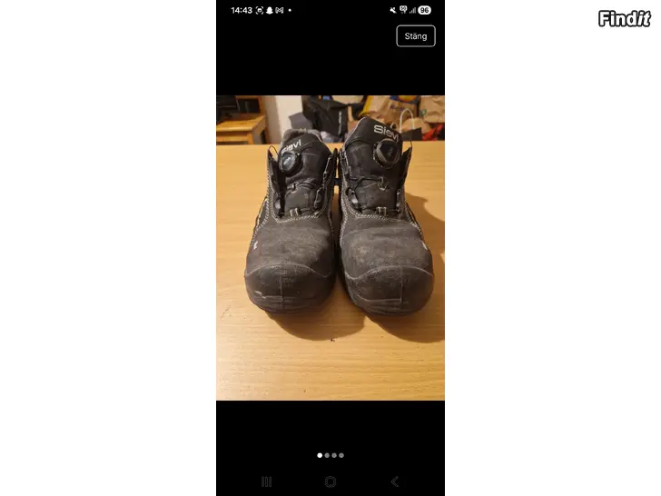 Säljes Arbetsskor st 41