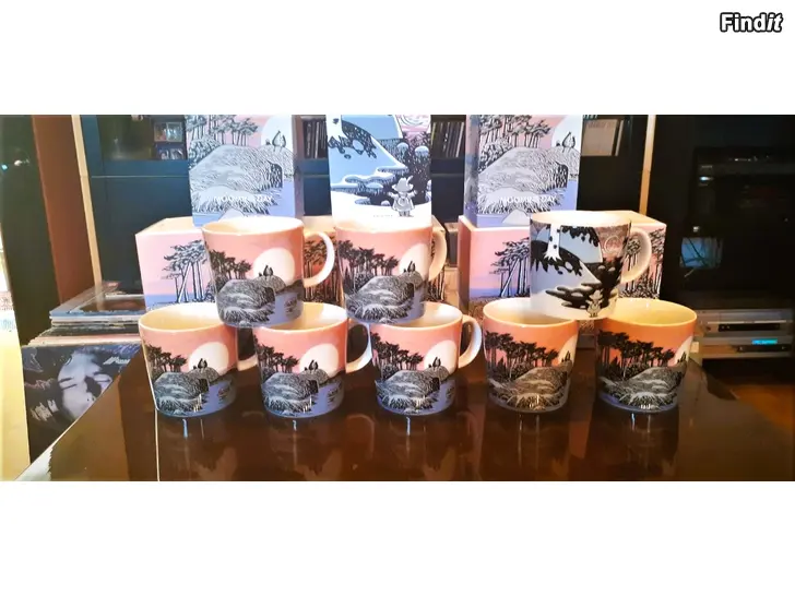 Myydään Arabian Muumimukeja kasa