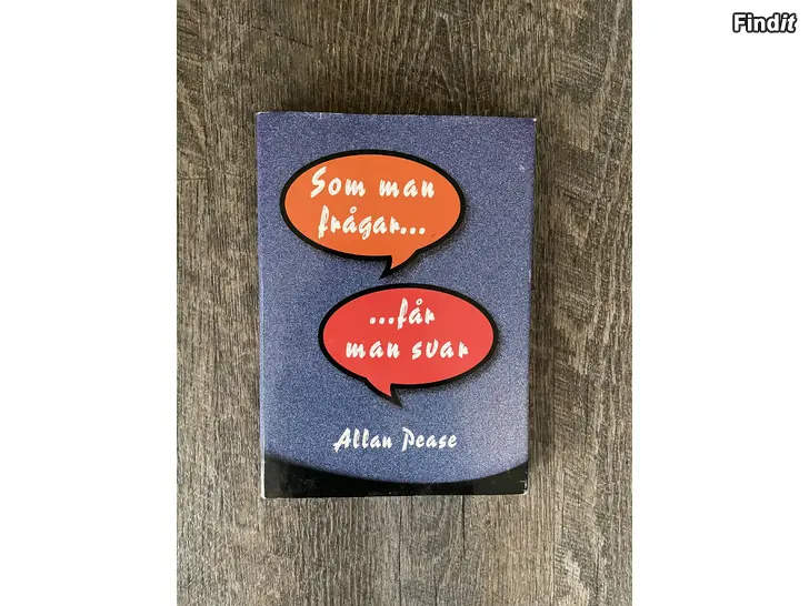 Säljes Som man frågar  får man svar