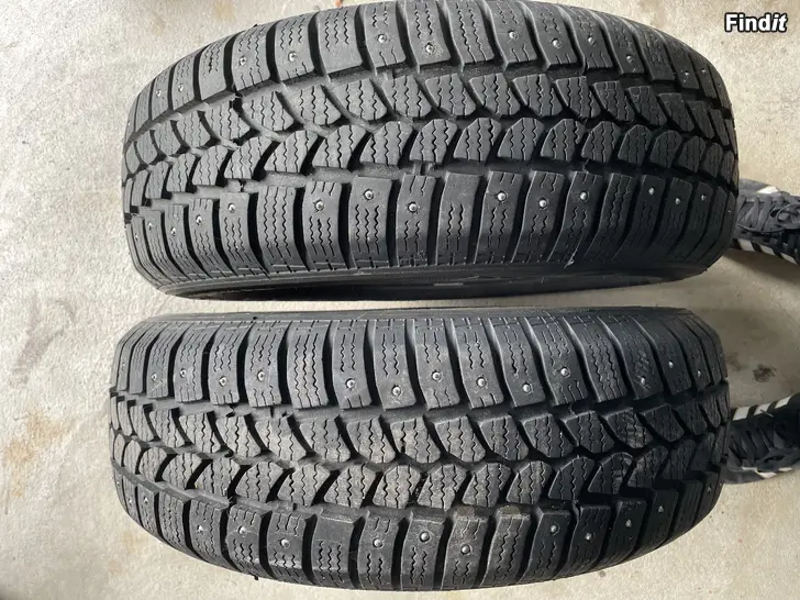 Myydään Nastrenkaat 185/65r14 2 kpl