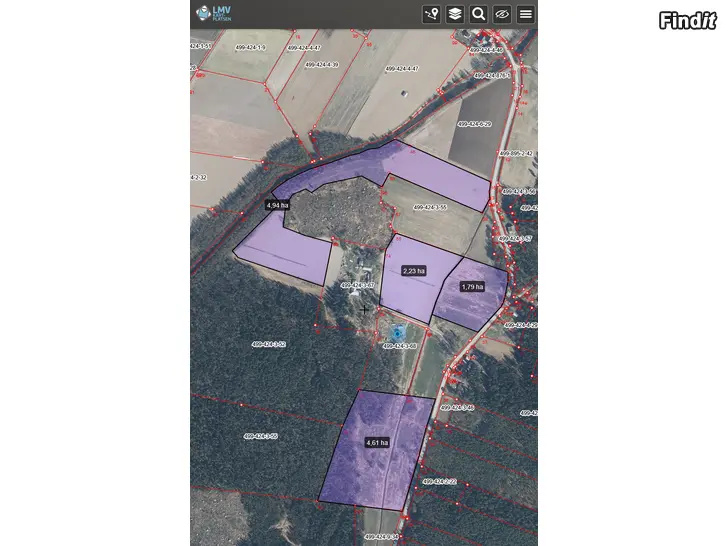 Säljes 13,6 ha i Voitby Korsholm. Åker, skog, tomtmark