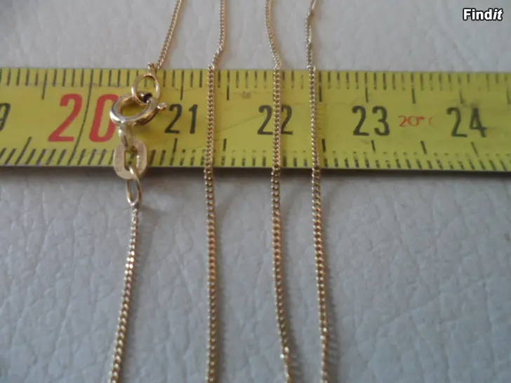 Myydään Binder 14K kultaketju 42,5cm