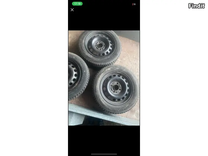 Myydään Vinterdäck/talvirenkaat 4x114.3