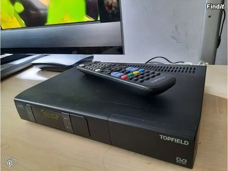 Säljes Topfield tallentava HD digiboksi DVB-T2, DVB-C HD