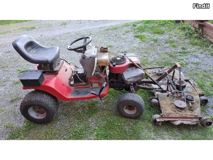 Myydään Sittgräsklippare, modifierad,15,5 hk motor