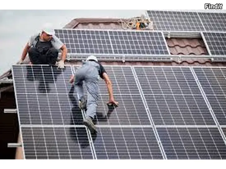 Säljes Solpaneler 15kw + installation