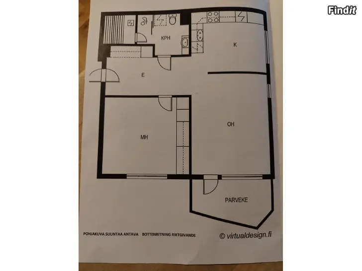 Säljes 2r+k+b+g PAULSVÄGEN 2 Smedsby