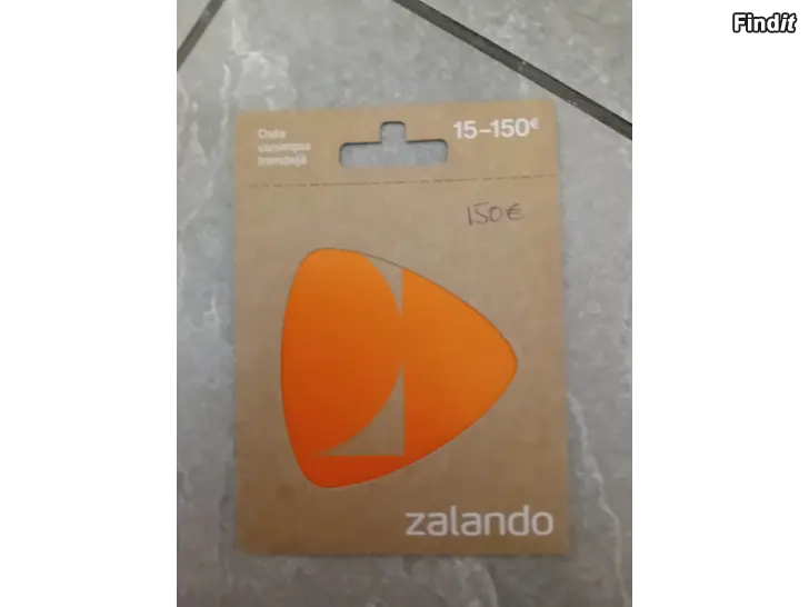 Myydään Zalando lahjakortti