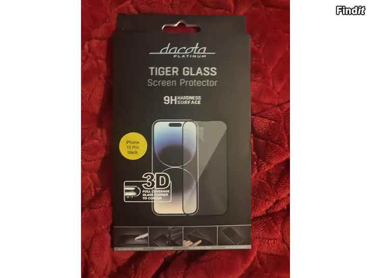 Myydään IPhone 15 Pro Tiger Glass Screen Protector