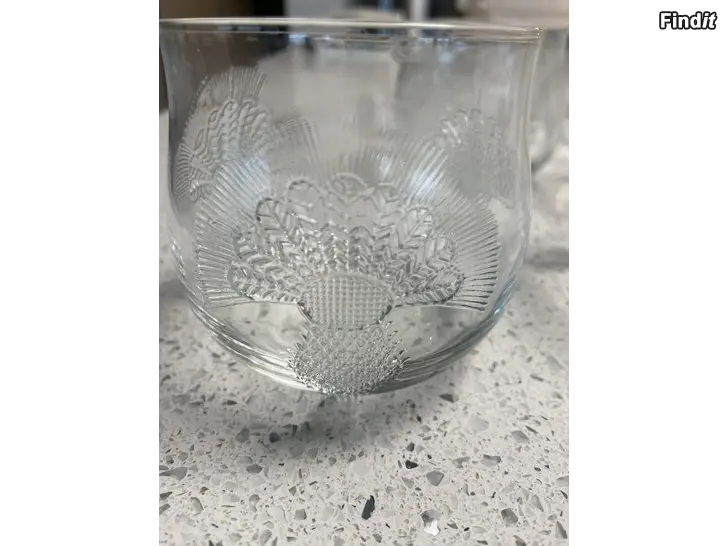 Myydään Nuutajärvi dricksglas