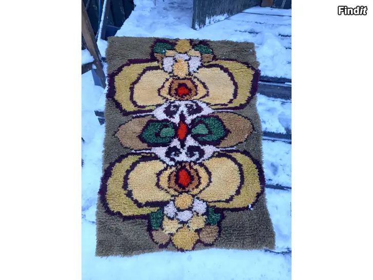 Säljes Aivan upea retro ryijy