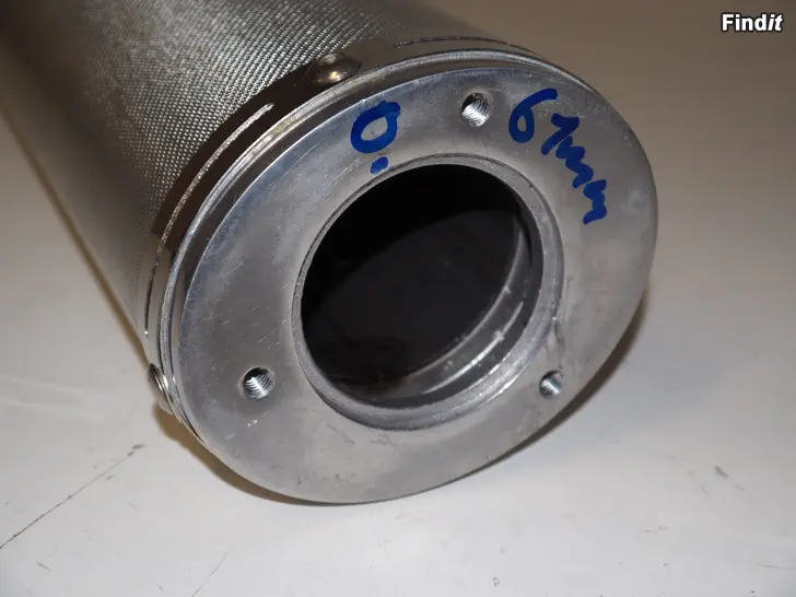 Myydään Ixil Silencers Round Carbon pakoputki äänenvaimentaja 61mm right