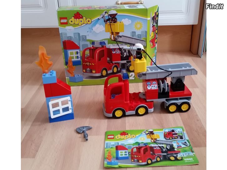 Säljes Lego Duplo 10592 paloauto -20e
