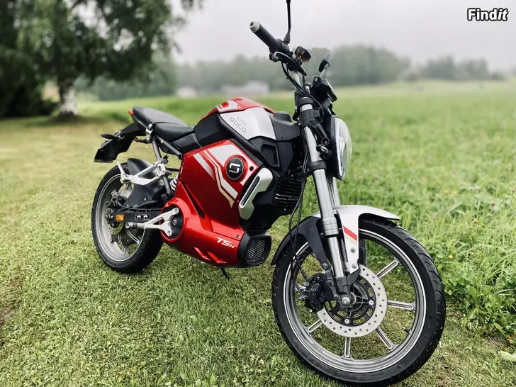 Säljes Super Soco elmoped