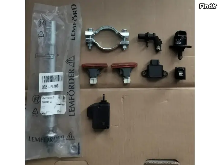 Myydään Raidetangon sisä laippakiristin kampiakselinanturi tyhjäkäyntianturi kaasuläpäanturi