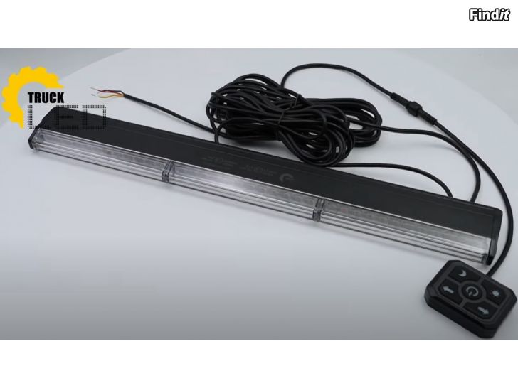 Säljes 19 Super Slim E-hyväksytty LED-varoitusvalotanko / Rawest.fi