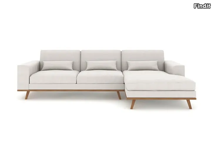 Myydään Divansoffa i beige linne