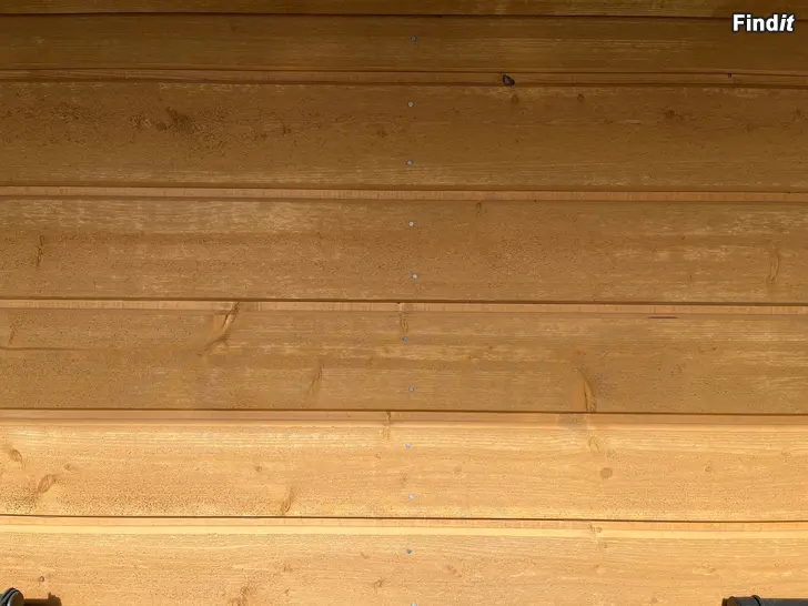 Säljes Träpanel 23x145 i färgen PIHKA 5051