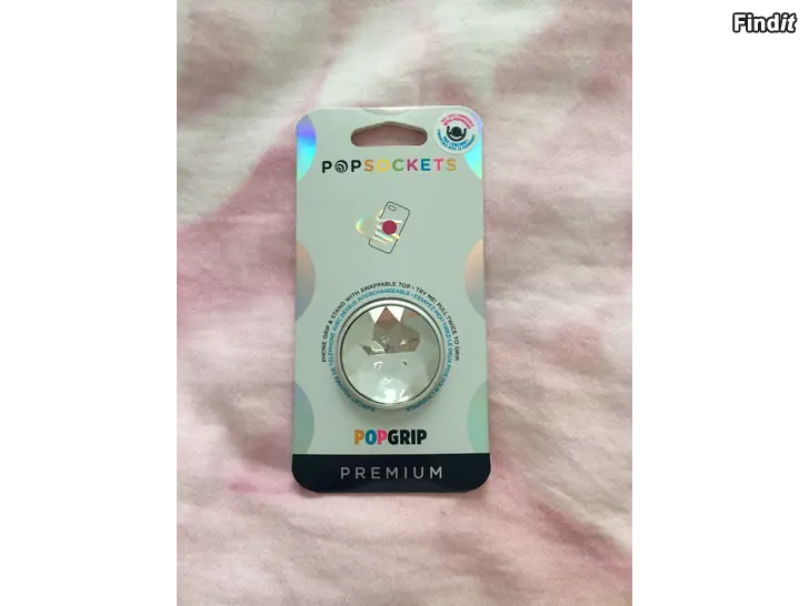 Säljes Pop socket disco silver