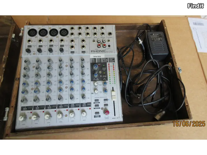 Säljes 8 kanals mixer