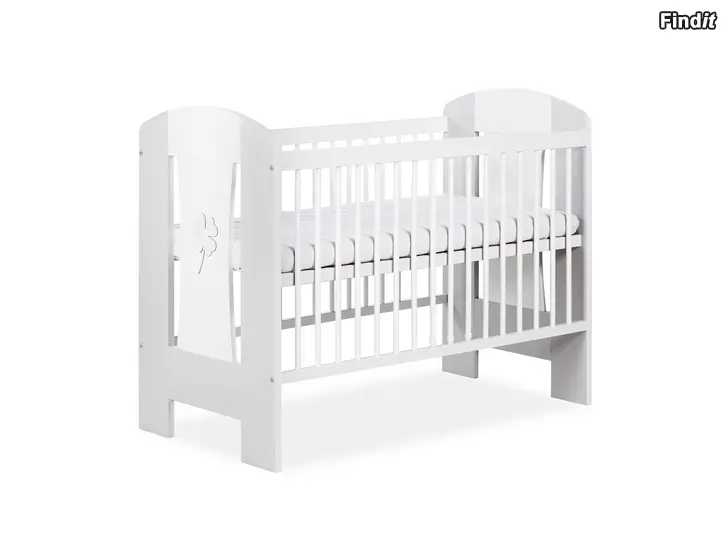 Myydään Cot Nati, 60x120 cm, white/grey