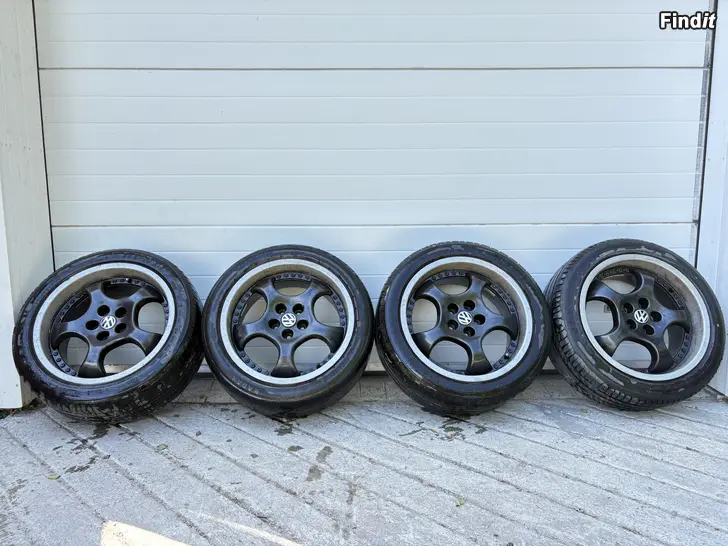 Säljes 17 fälgar 5x100