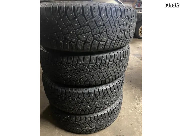 Myydään 195/65/15 continental 4kpl 7mm