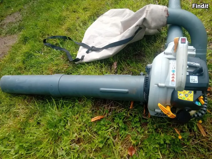 Säljes Lövblåsare+airvac kit. Ryobi RBV 26