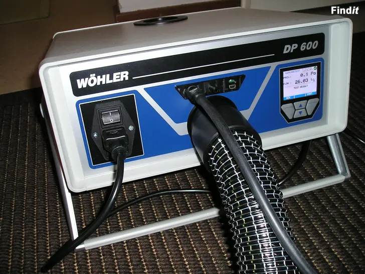Myydään Wöhler DB 600 vuototesteri