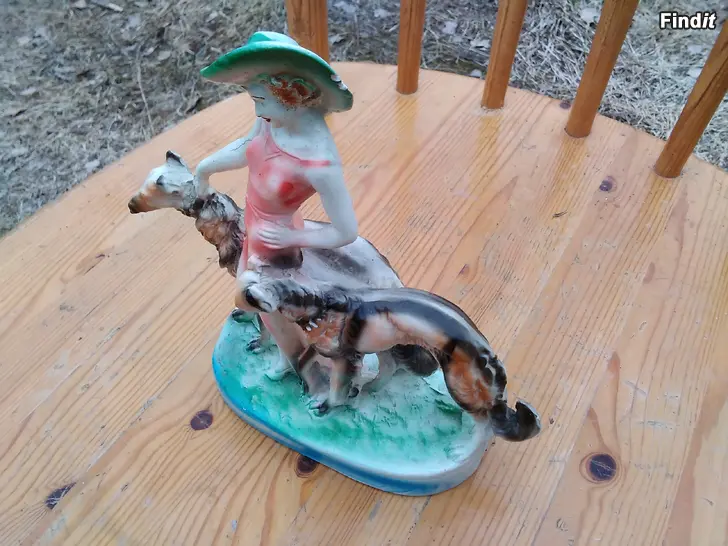 Säljes Gipsfigur