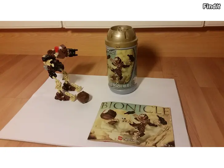 Myydään Lego 8531-1 Bionicle Toa Mata POHATU v.2001 20e