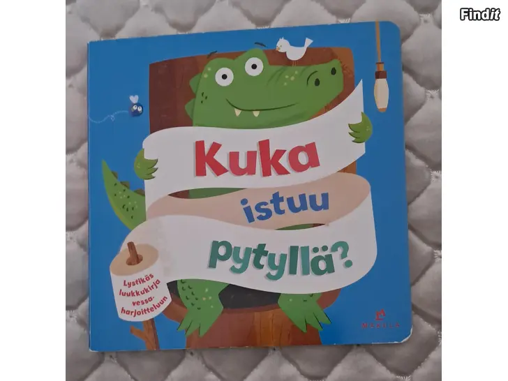 Myydään Kuka istuu pytyllä? - kirja