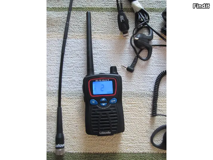 Myydään DC-70 Micro 5 Lafayette radiopuhelin