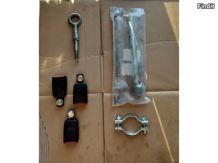 Myydään Turvavyönlukkot raidetangon sisä laippakiristin