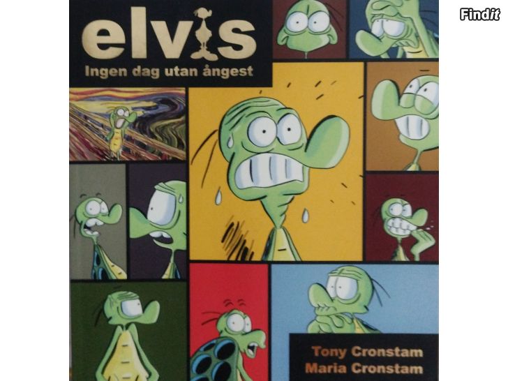 Säljes Säljes 2st ELVIS SERIEBÖCKER AV TONY CRONSTAM INGEN DAG UTAN ÅNGEST / BÄST I TEST