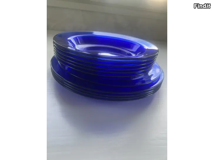 Säljes Mattallrikar i glas