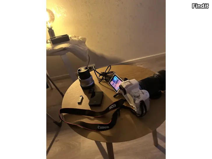 Säljes Canon R 50 white /18-45 mm /18-150 mm set