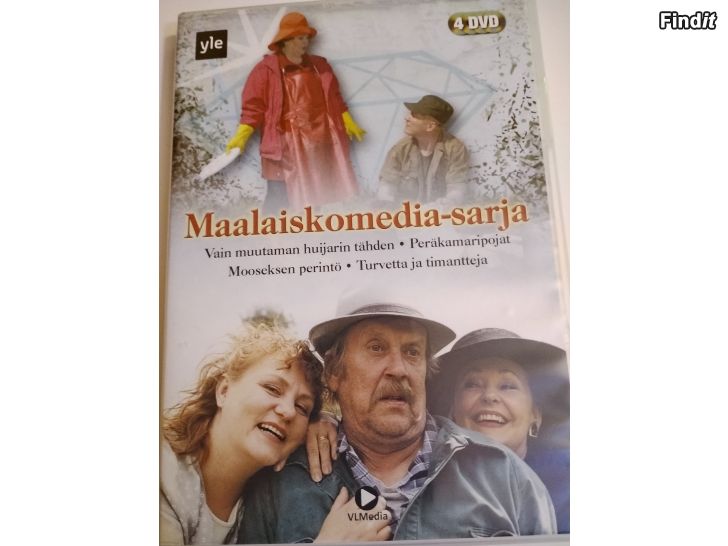 Myydään Varattu Maalaiskomedia sarja 4 dvd boksi