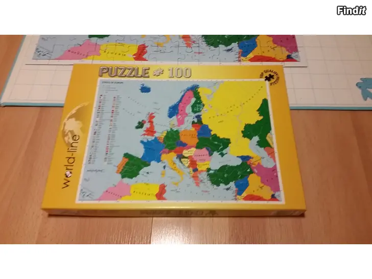 Säljes World line 100 puzzle Maailma palapeli -6e
