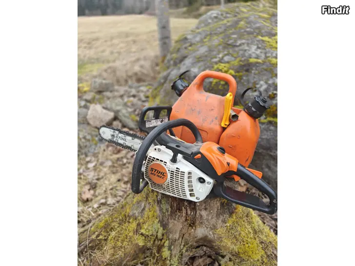 Säljes Stihl MS 192C motorsåg + kombikanna