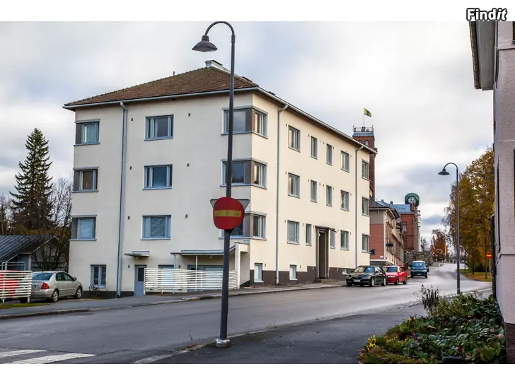 Uthyres Ljus tvåa centralt i Jakobstad uthyres