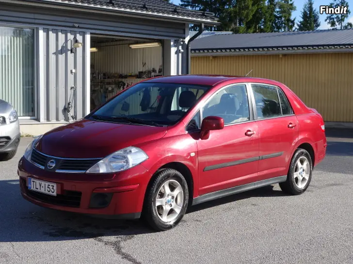 Säljes NISSAN TIIDA 1.6i 4d, 94tkm -07 nybes