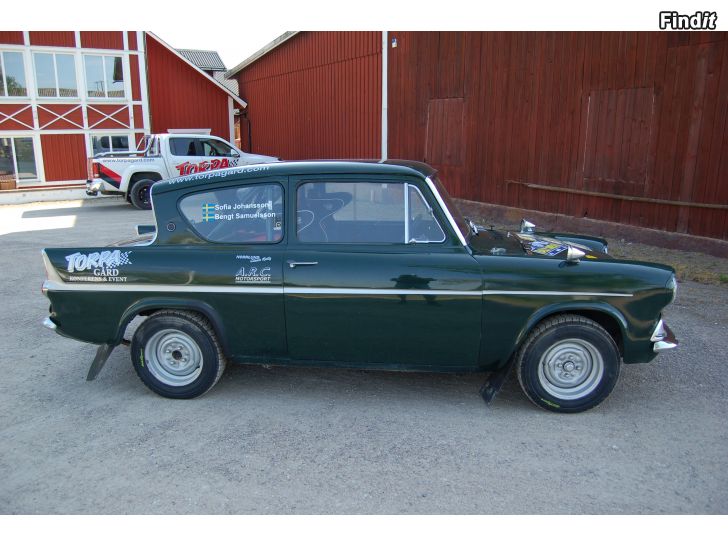 Myydään Ford Anglia 1963 - App K Rallybil