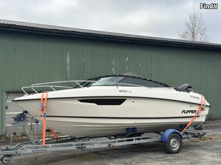 Säljes Flipper 640 DC + Mercury Verado 175hk