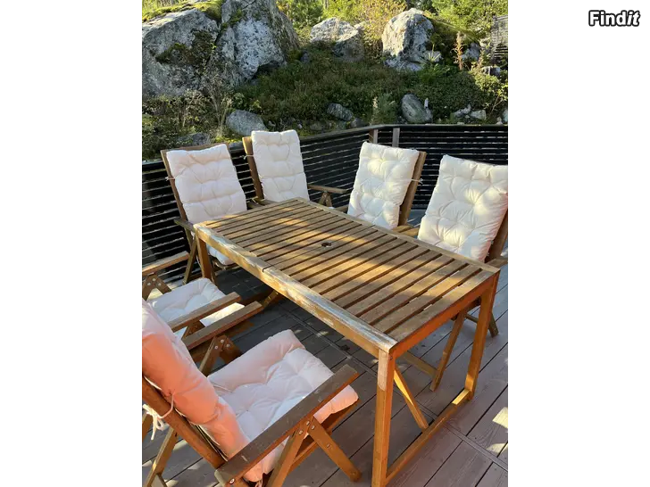 Säljes Utemöblemang IKEA Nämmarö säljes