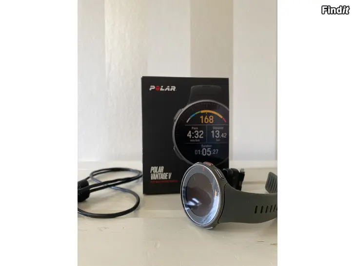 Säljes Polar Vantage V + pulsbälte Polar H10